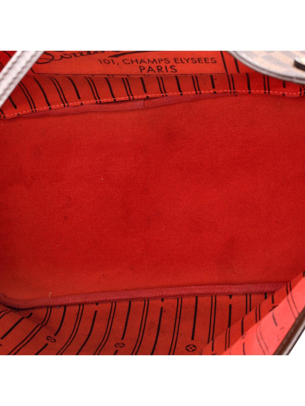 Louis Vuitton Neverfull Tote Damier Mm #249122L20B - Picture 5 of 8
